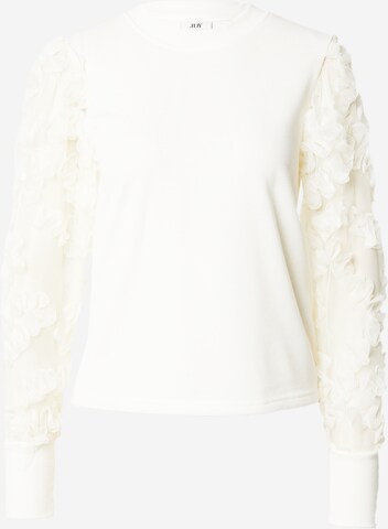 JDY Sweatshirt 'FAIRVIEW' in White: front