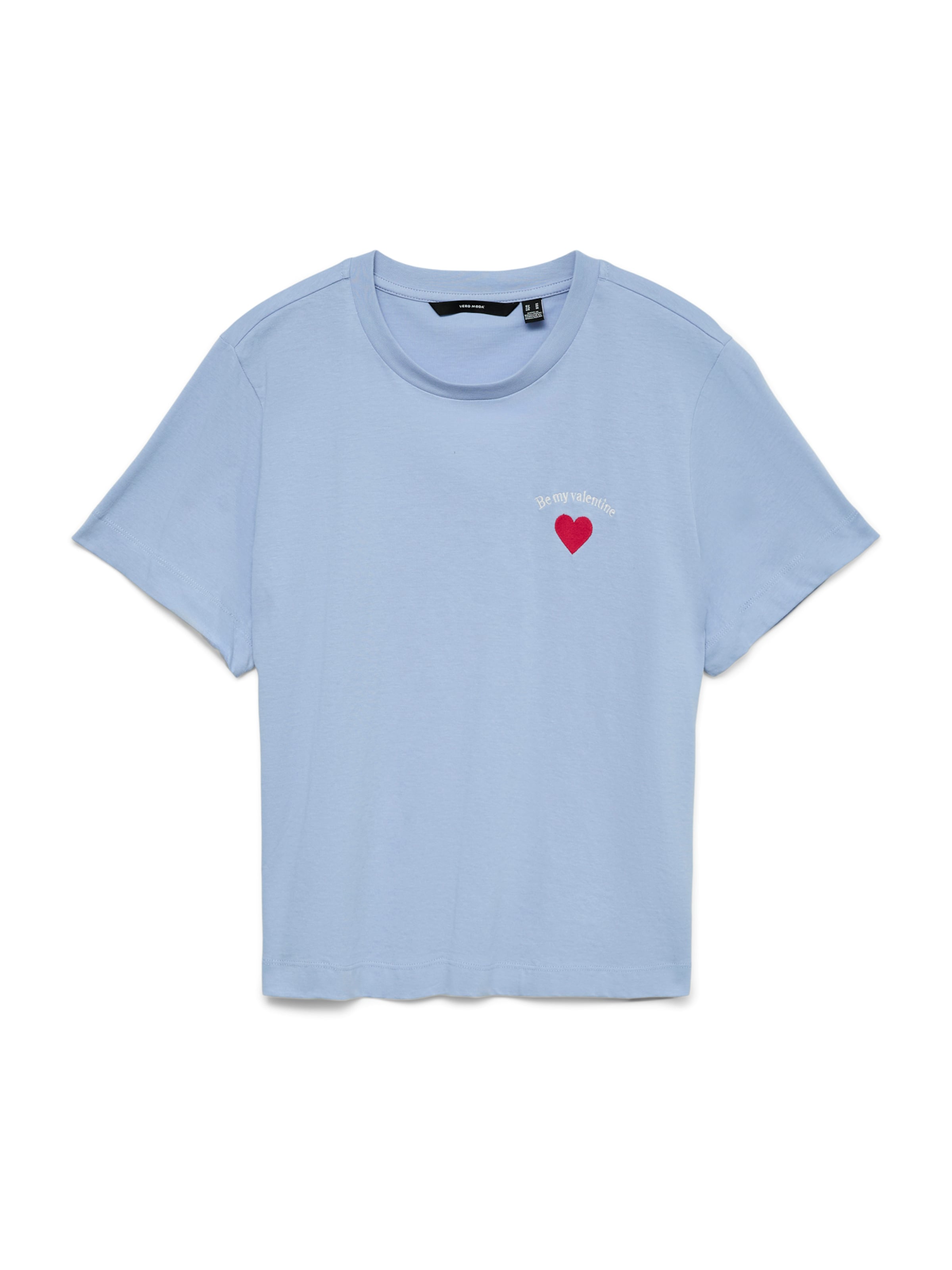 VERO MODA Póló - lila: elől