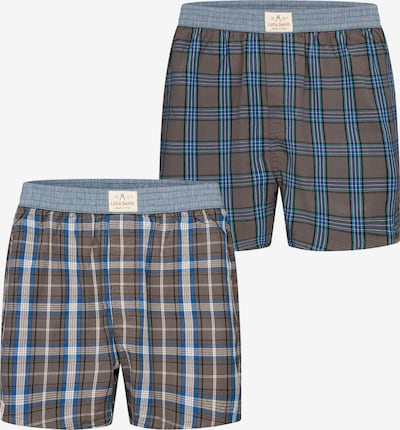 Luca David Boxers ' Karos ' en L en mélange de couleurs, Vue avec produit