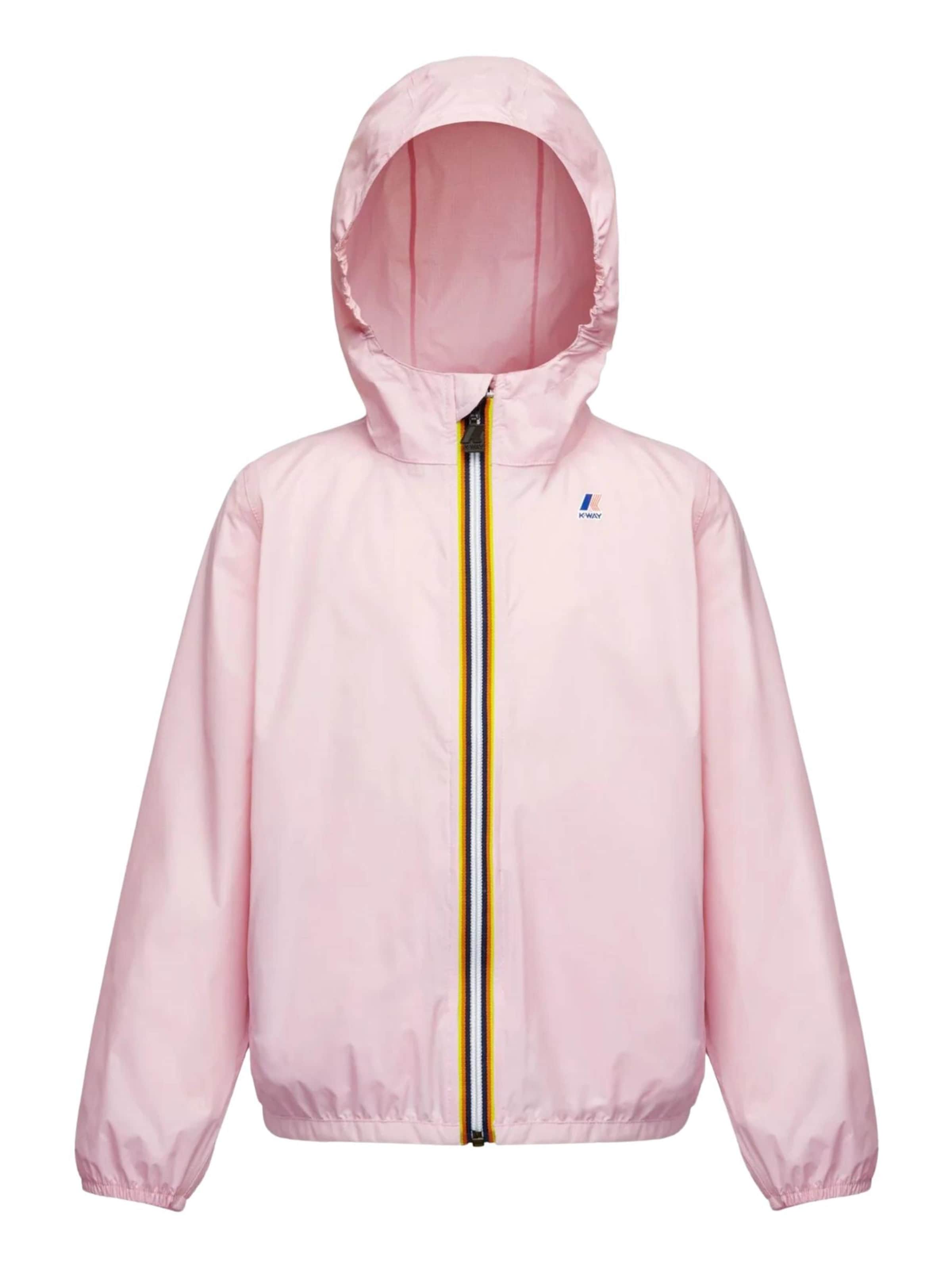 K-Way Tussenjas 'K-WAY KIDS P. LE VRAI 4.0 CLAUDE GIUBBINO' in Roze: voorkant