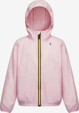 K-Way Tussenjas 'K-WAY KIDS P. LE VRAI 4.0 CLAUDE GIUBBINO' in Roze: voorkant