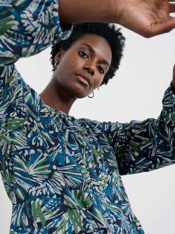 Seasalt Cornwall Blouse 'Mallow' in Blauw