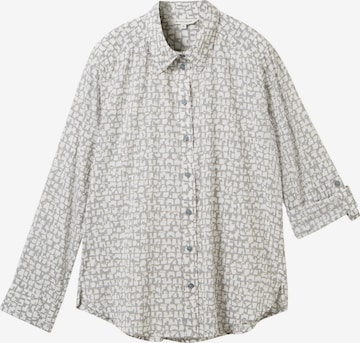 Chemisier TOM TAILOR en gris : devant