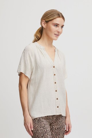 b.young Blouse 'ohanna' in Beige: voorkant
