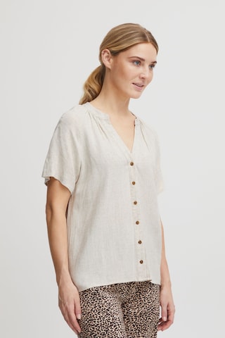 b.young Blouse 'ohanna' in Beige: voorkant