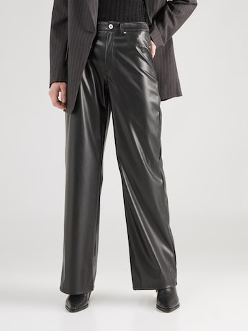 Wide Leg Pantalon 'MADISON' ONLY en noir : devant