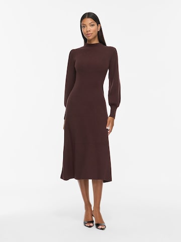 Robe VILA en marron : devant
