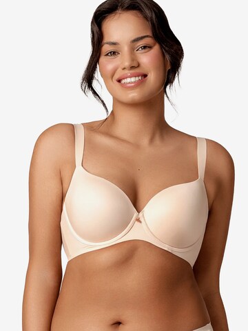 Royal Lounge Intimates Balconette BH ' Royal Diva ' in Beige: voorkant