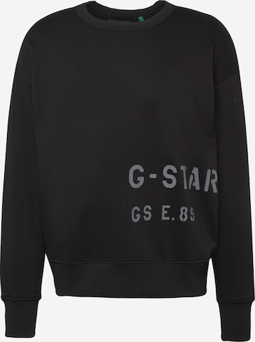 Felpa di G-Star RAW in blu: frontale