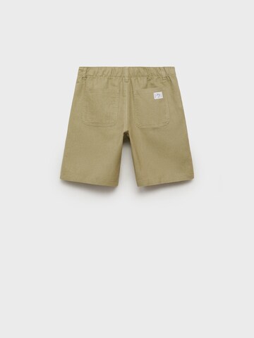MANGO KIDS Regular Trousers 'LIAM' in Green