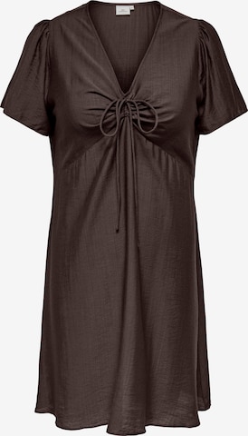 ONLY Carmakoma Mekko 'CARCECILIA' värissä ruskea: etupuoli
