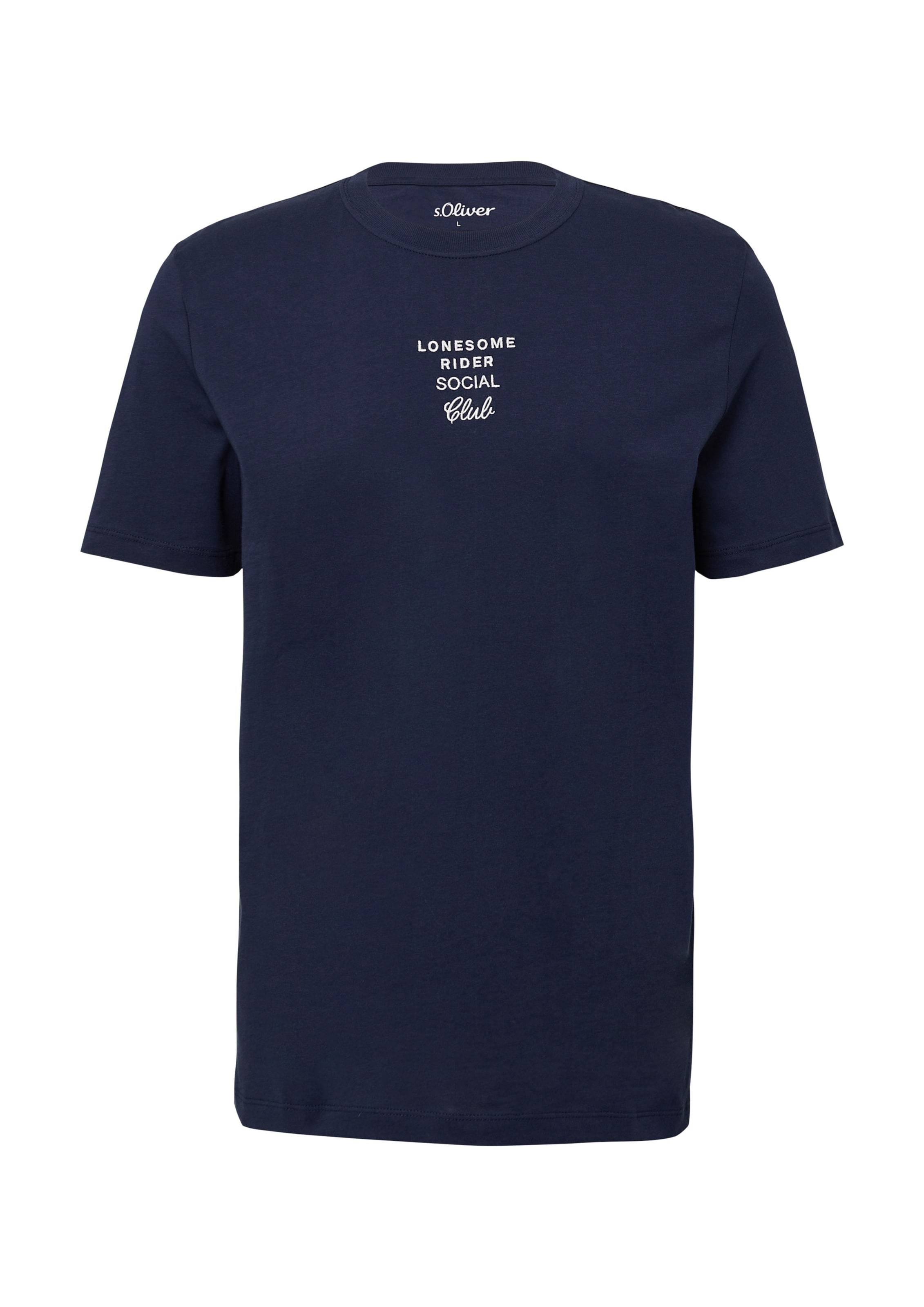 T-Shirt s.Oliver en bleu : devant