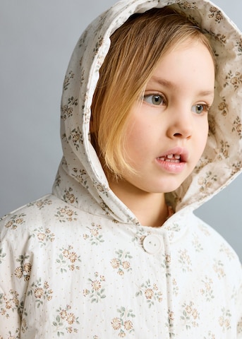 MANGO KIDS Between-Season Jacket in White