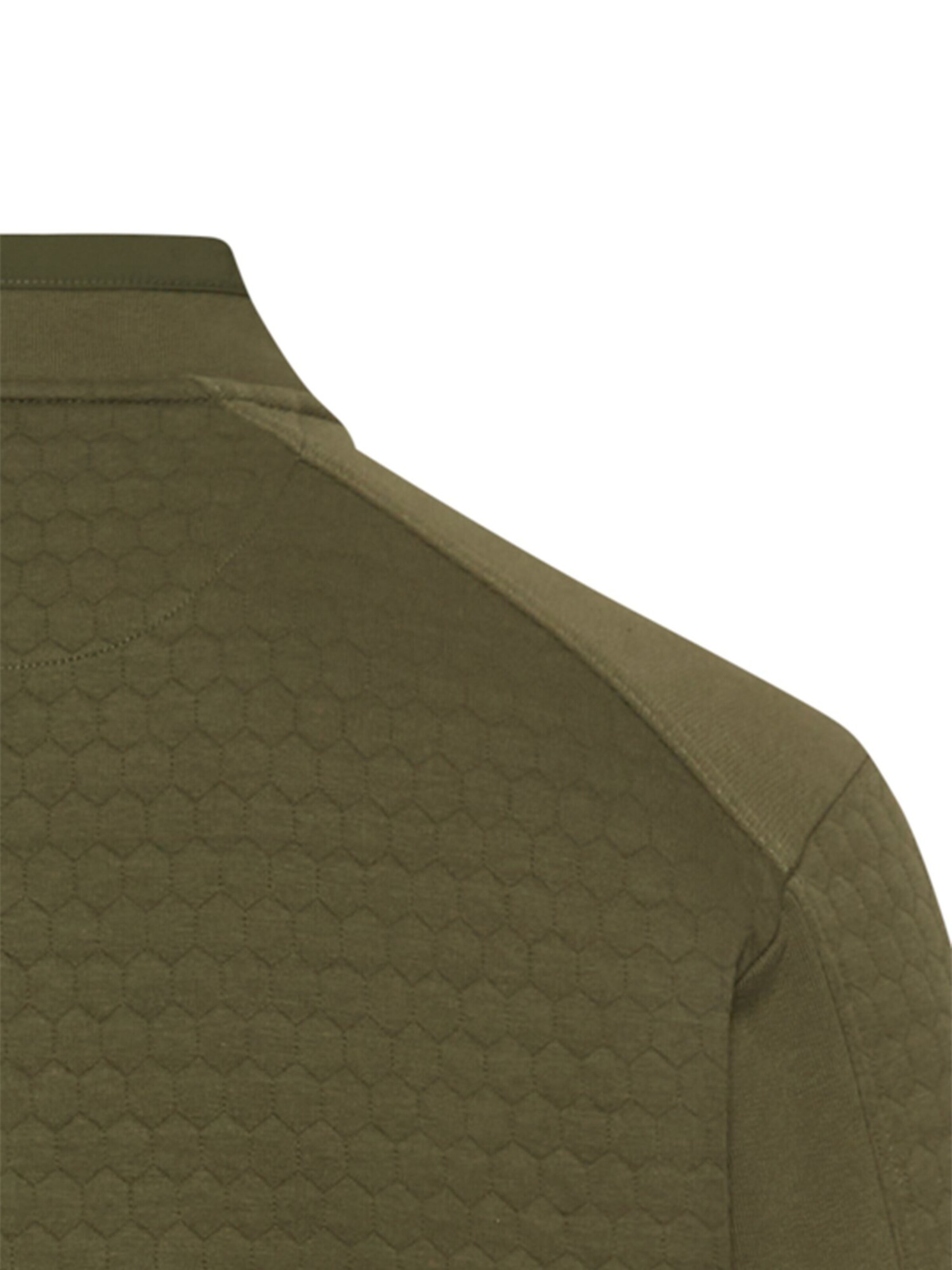CAMEL ACTIVE Zip-Up Hoodie in Green