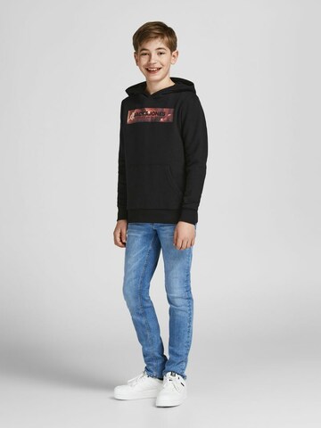 Jack & Jones Junior Sweatshirt 'Anniv' in Zwart