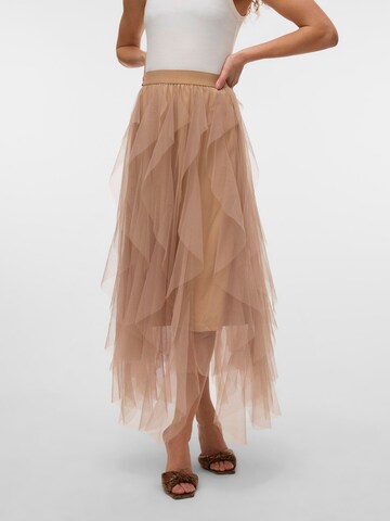 VERO MODA Nederdel 'EVE' i beige