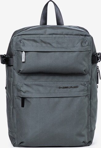 HEAD Backpack in Grey: front