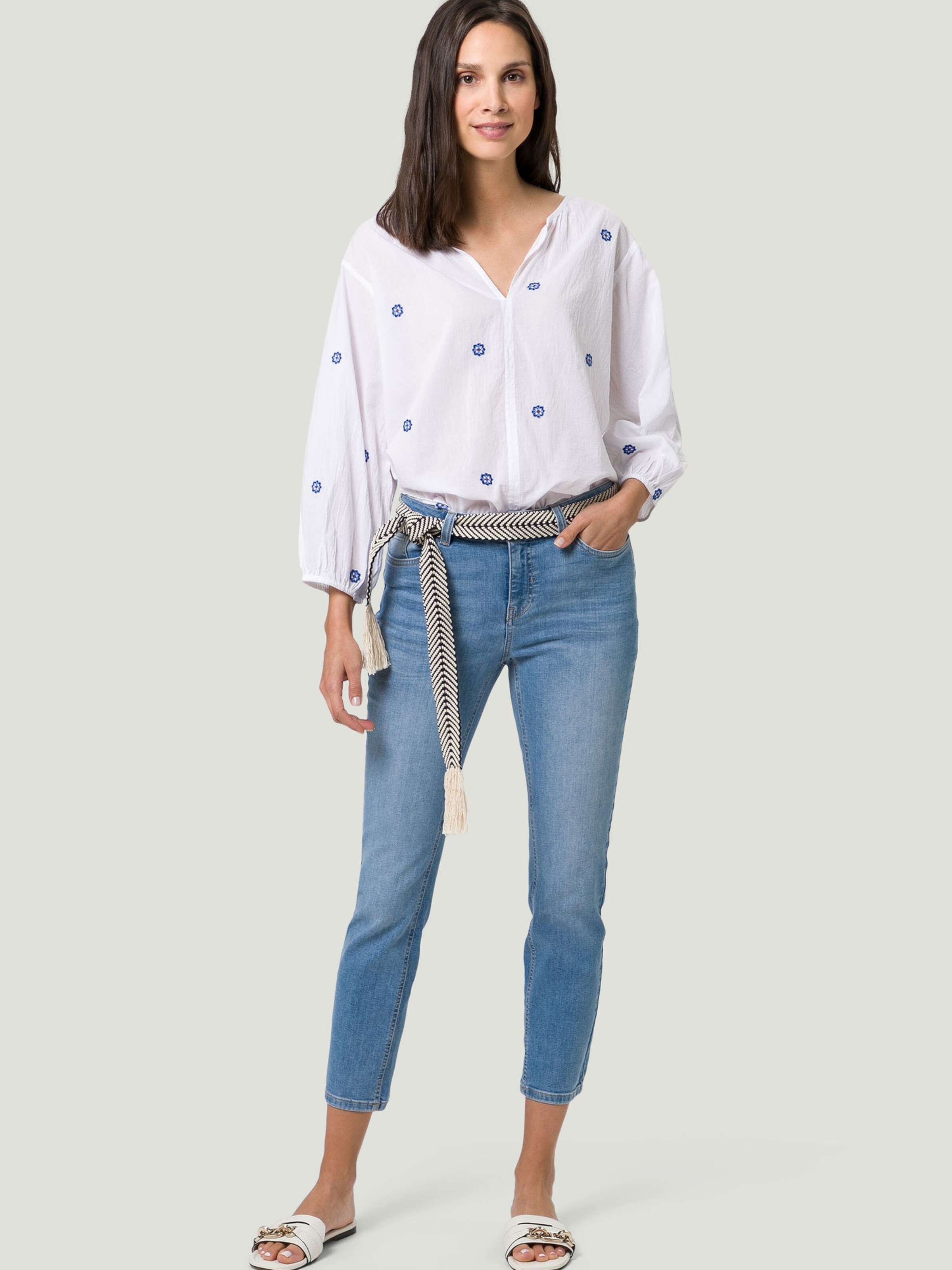 Frauen Jeans zero Jeans Jeans Slim Fit 28 Inch in Blau - OM37253 Frauen Jeans zero Jeans Jeans Slim Fit 28 Inch in Blau - OM37253