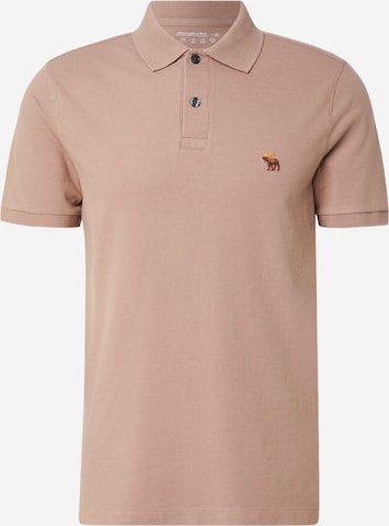 Abercrombie & Fitch Koszulka 'PORTABELLA' w kolorze brązowy: przód