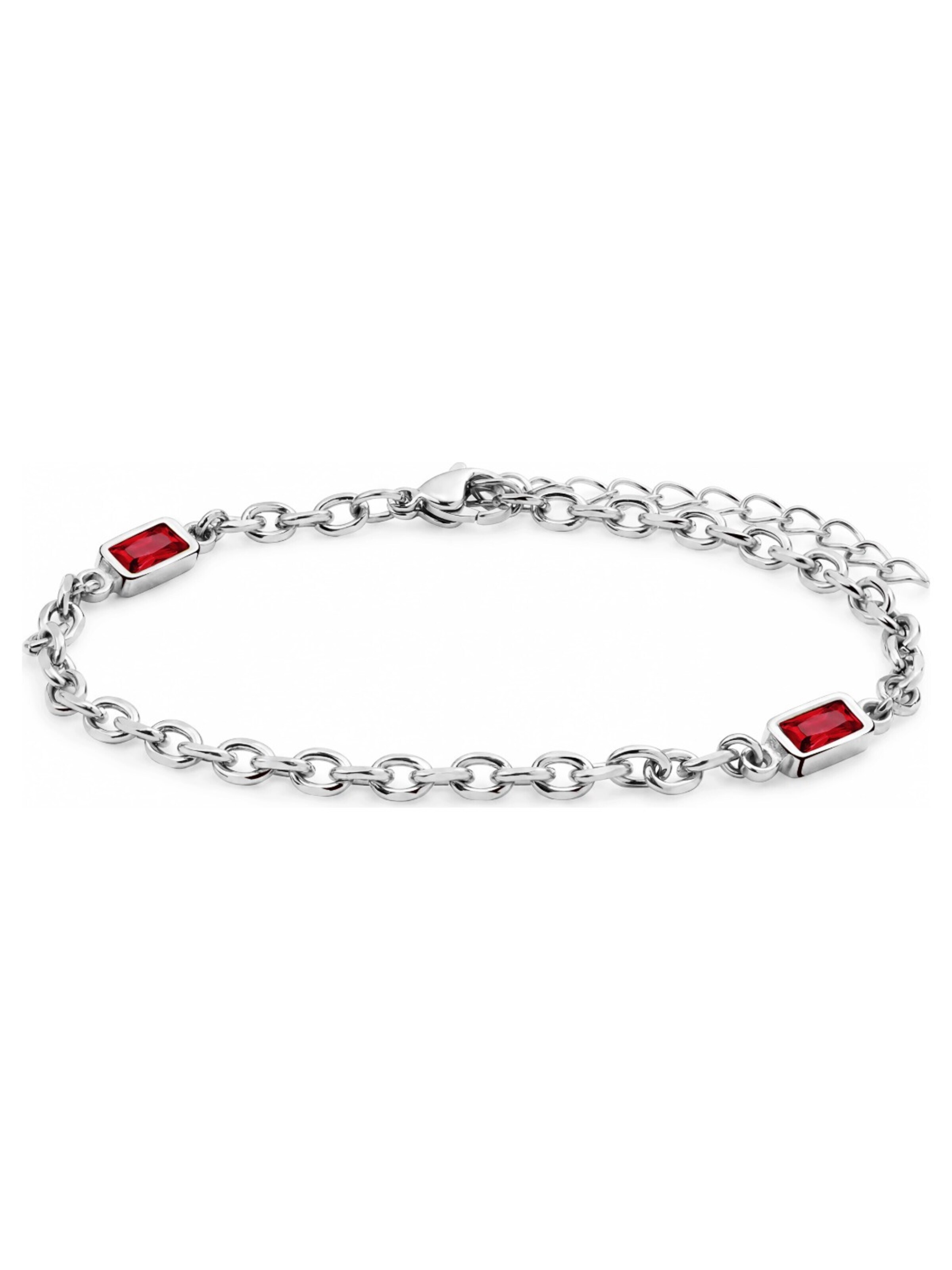 Arkai Armband 'Prism' in Rood: voorkant