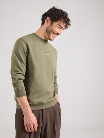 Sweat-shirt Karl Lagerfeld en vert : devant