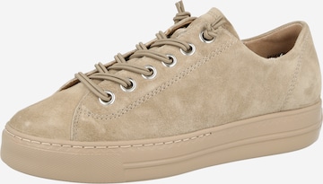 Paul Green - Zapatillas deportivas bajas en beige: frente