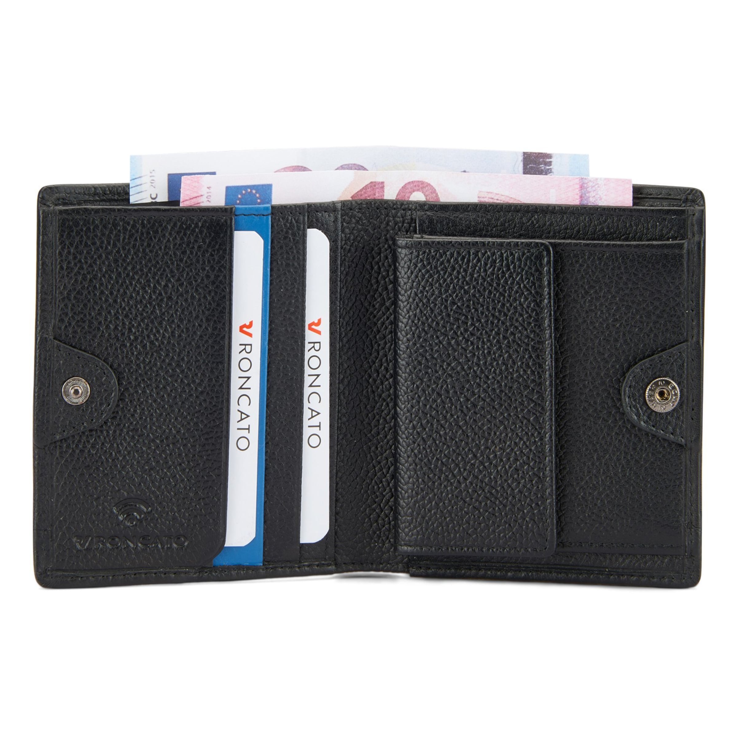 Roncato Wallet 'Trial DLX' in Black