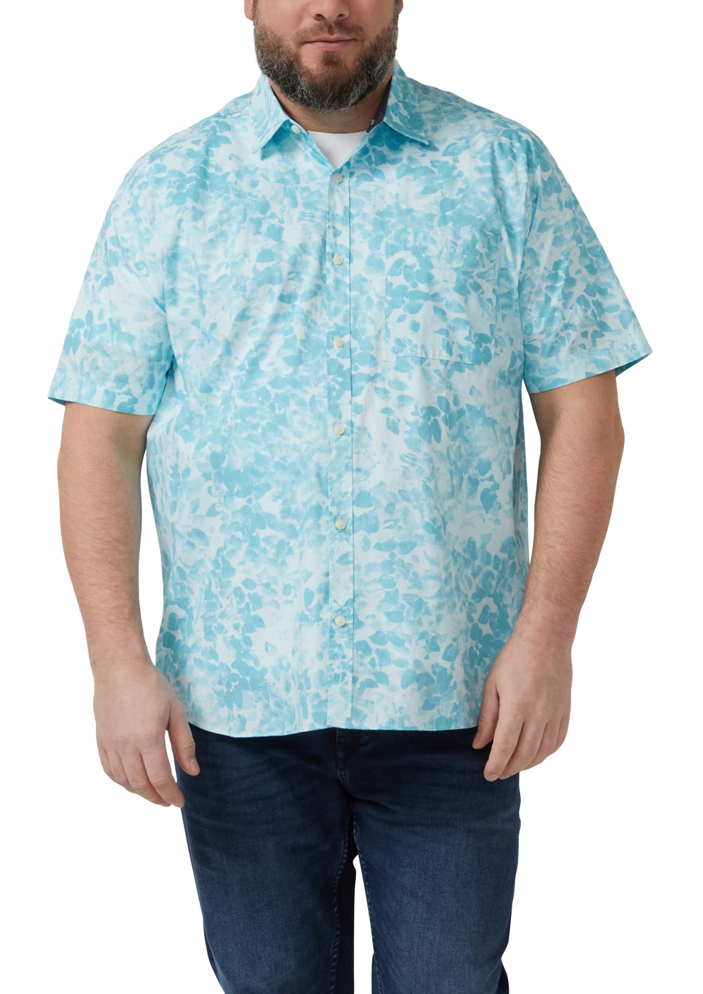 s.Oliver Regular fit Overhemd in Blauw