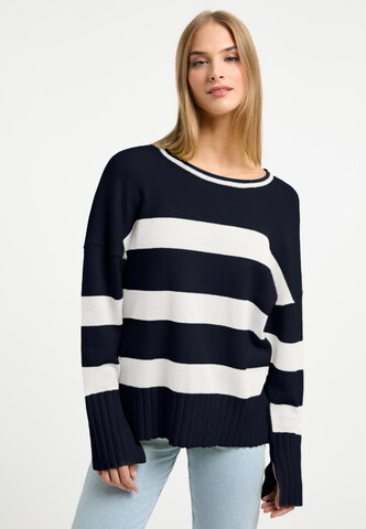 Frieda & Freddies NY Sweater in Blue: front