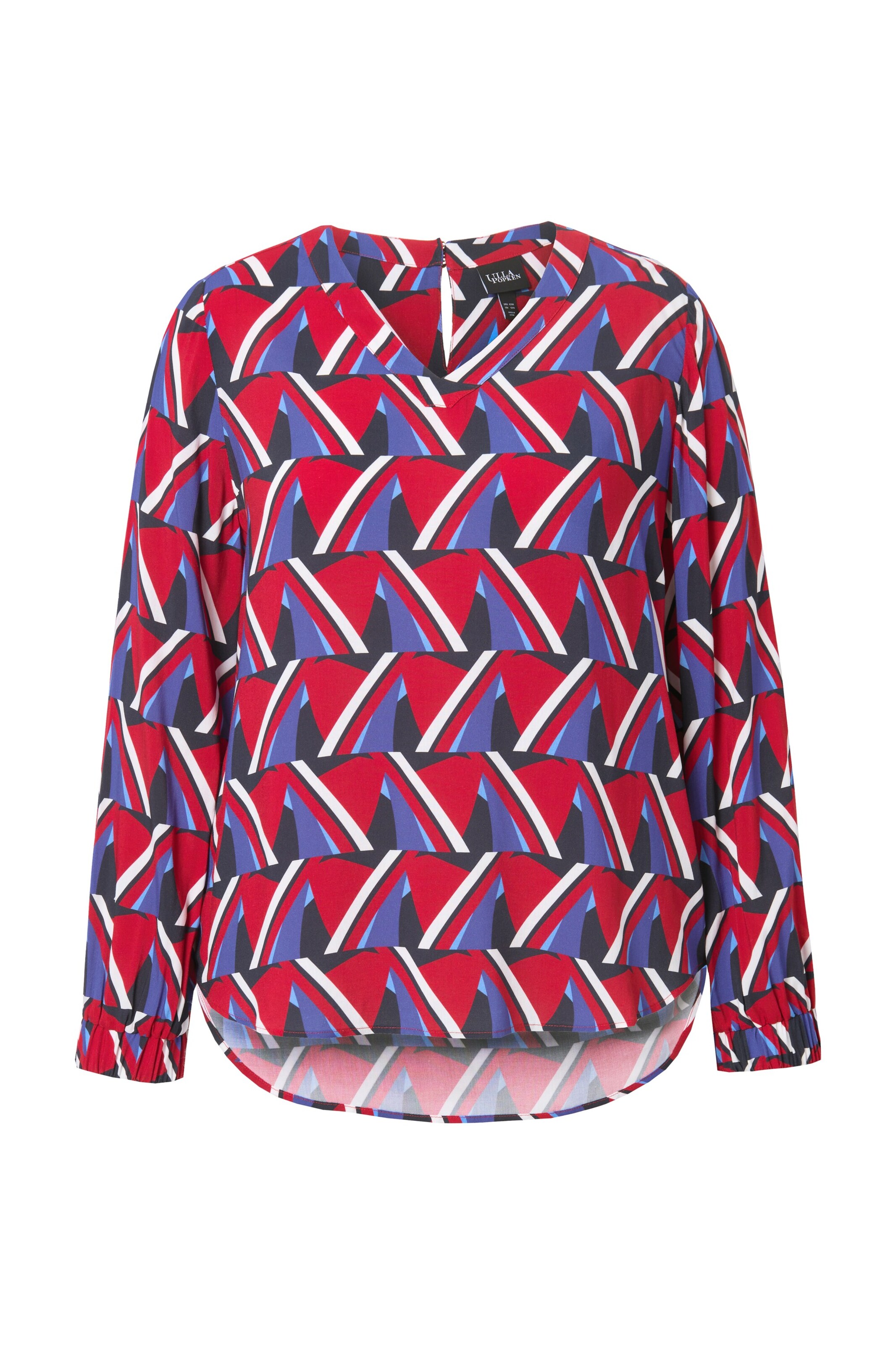 Ulla Popken Bluse in Rot: Vorderseite