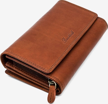 Benthill Wallet in Brown: front