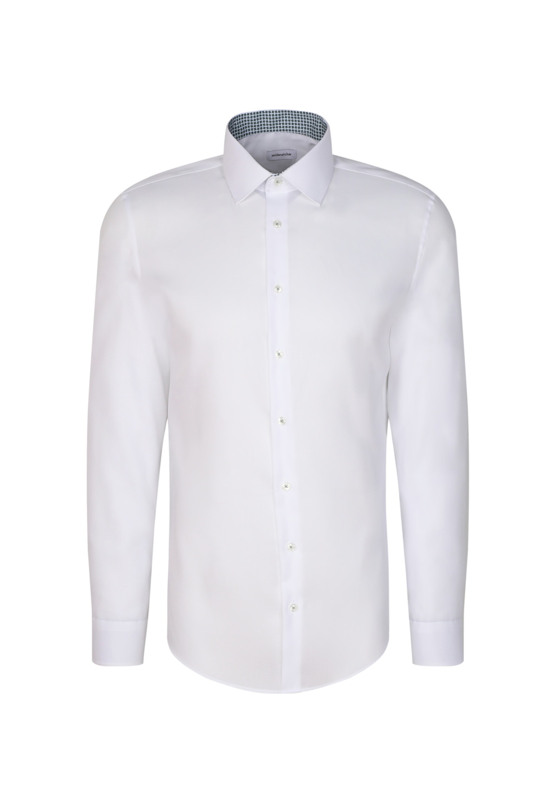 Regular fit Camicia business 'Shaped' di SEIDENSTICKER in bianco