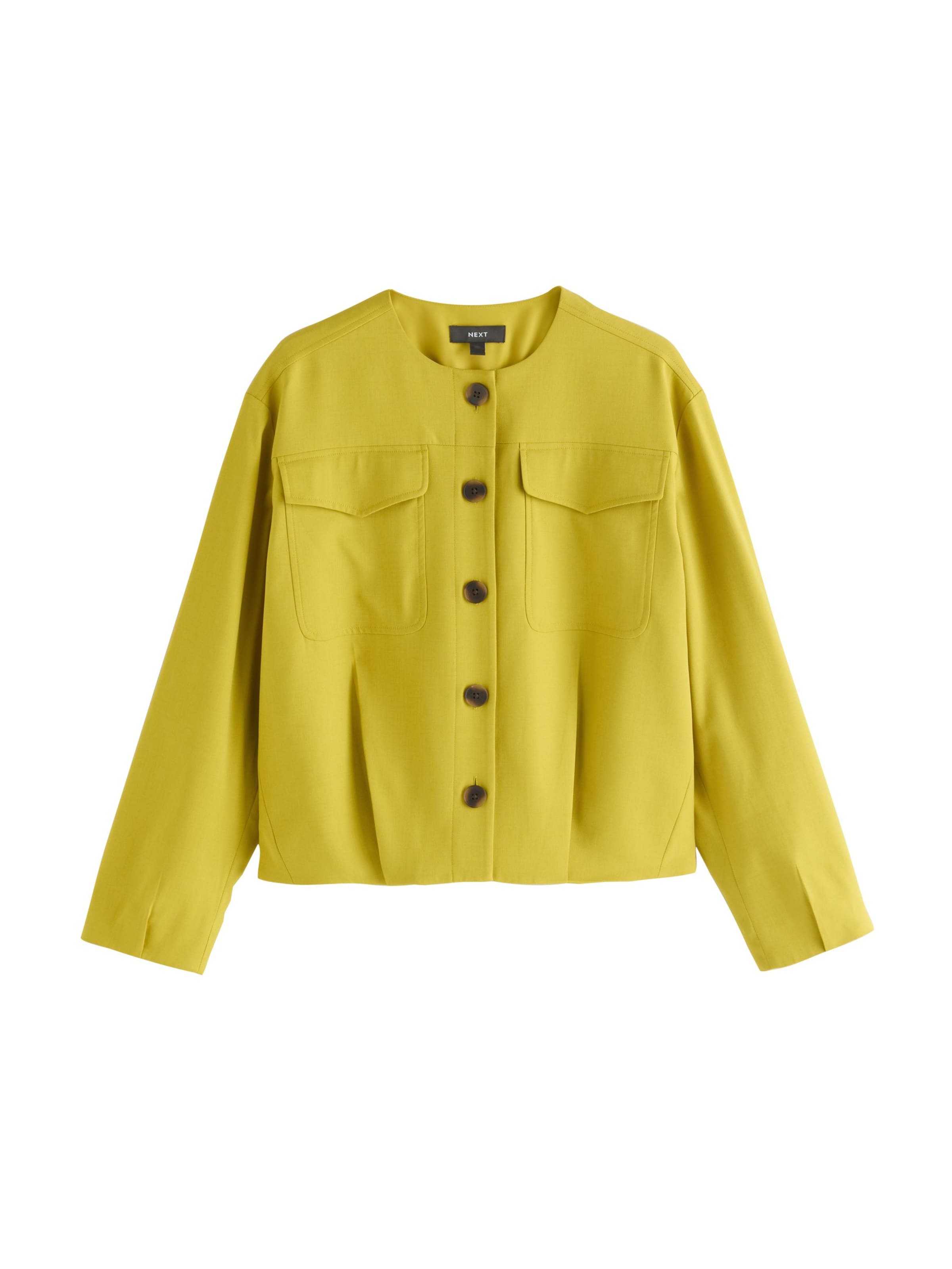 Giacca di mezza stagione di Next in giallo: frontale