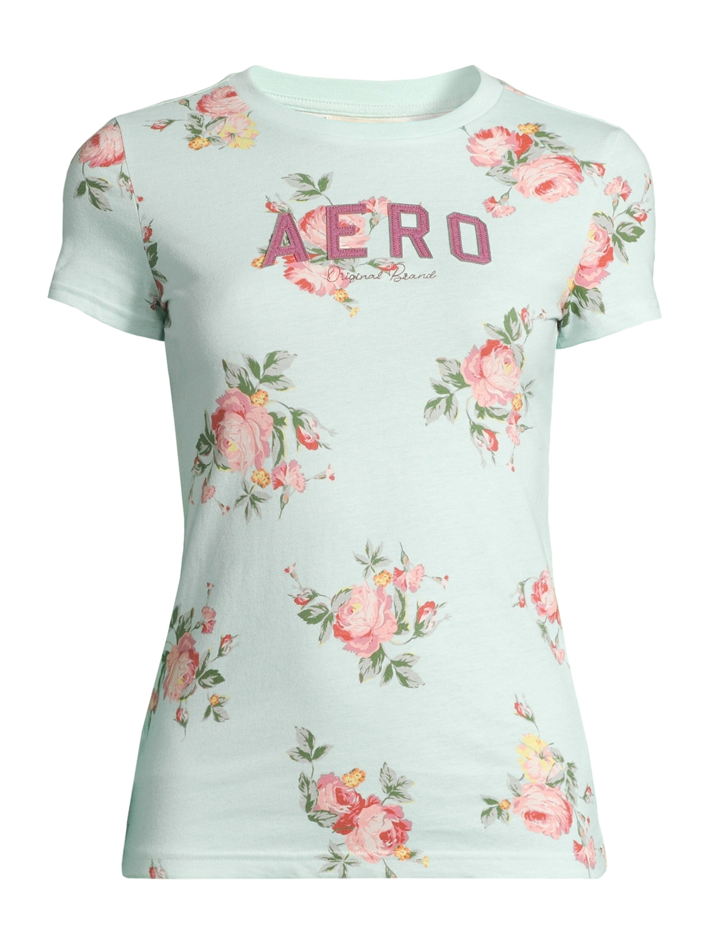 AÉROPOSTALE Shirt in Groen: voorkant