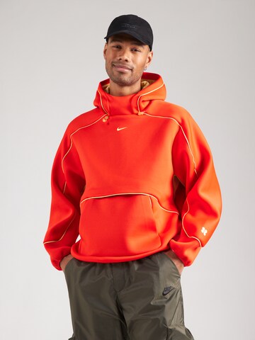 Sweat-shirt Nike Sportswear en rouge : devant