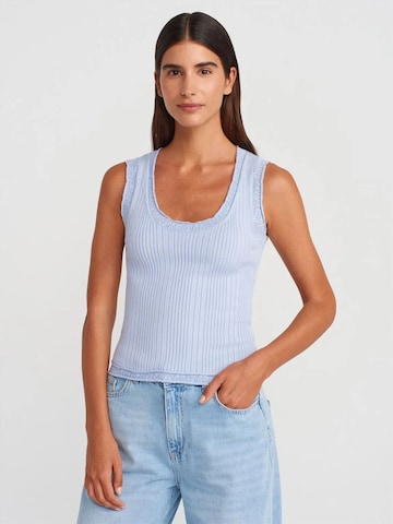 Dilvin Blouse 'Blusen' in Blue: front