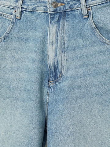 Largi Jeans de la Pull&Bear pe albastru