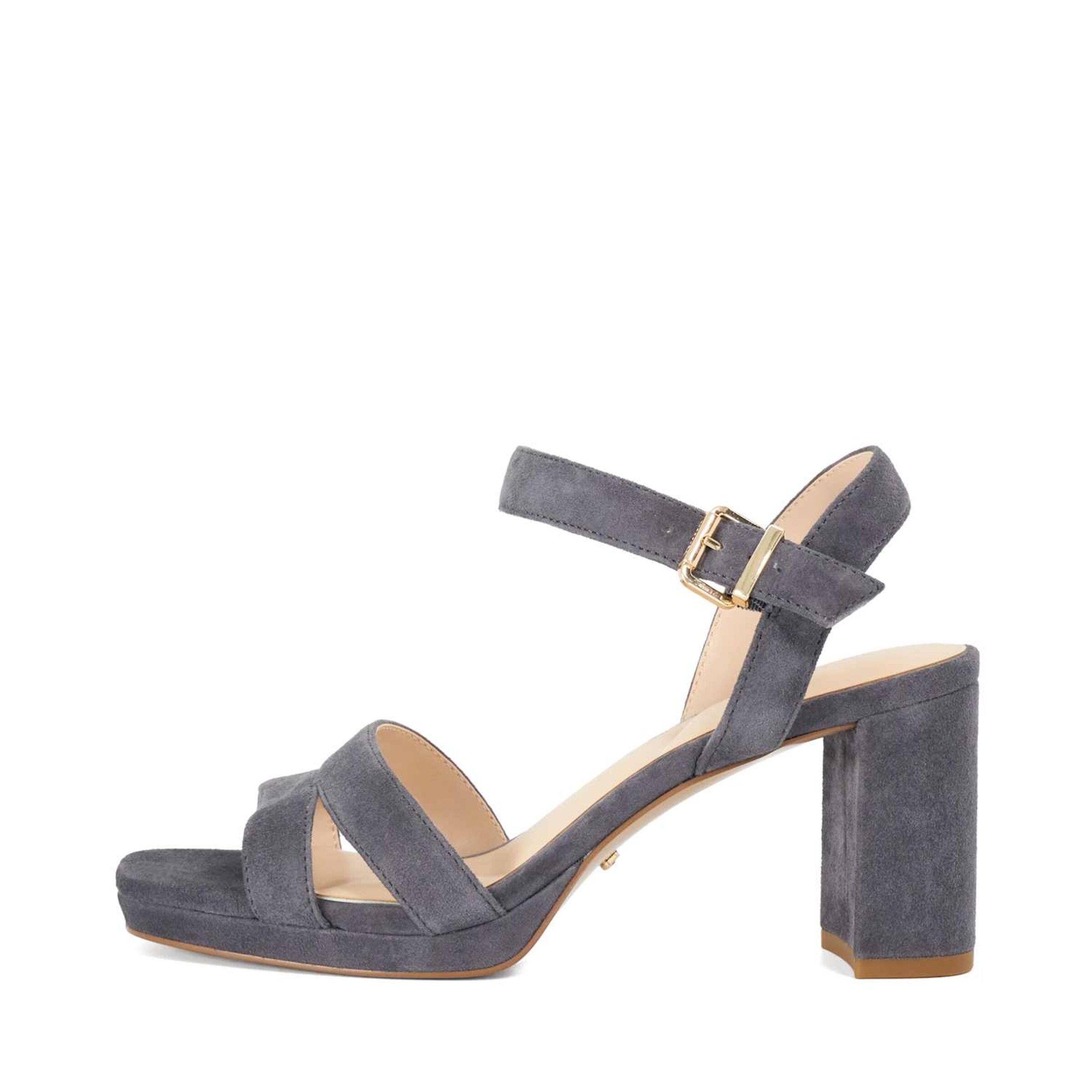 Dune LONDON Sandalen met riem 'Manifesting' in Grijs