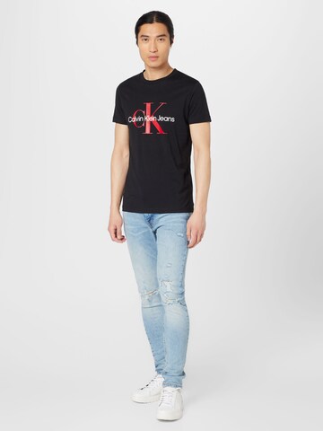 Calvin Klein Jeans T-Shirt in Schwarz