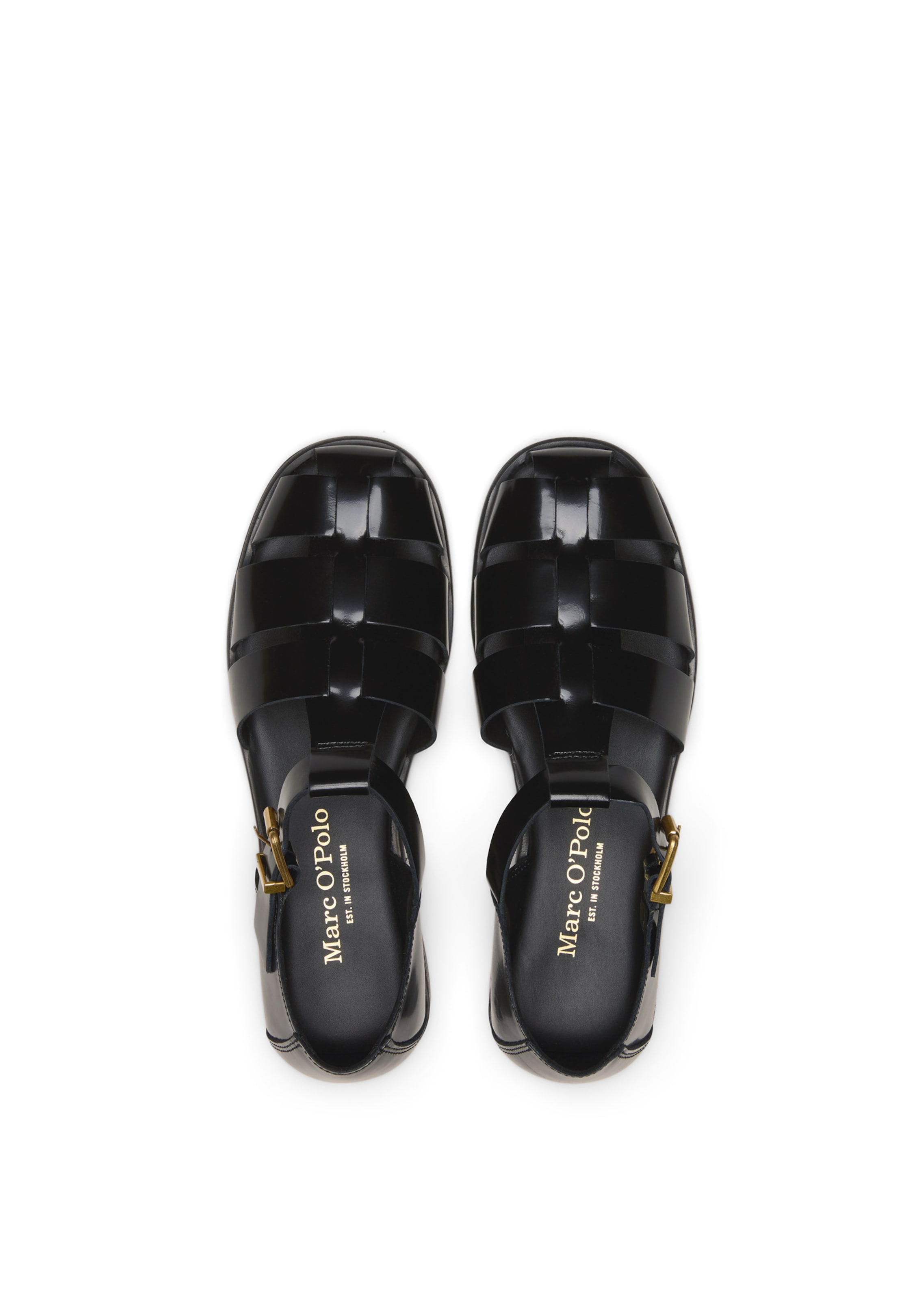 Marc O'Polo Sandaal 'Fiona' in Zwart