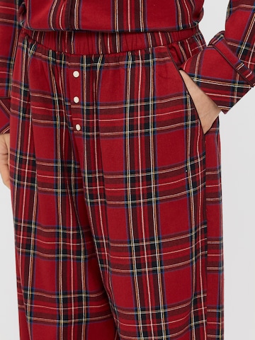Abercrombie & Fitch - Pantalón de pijama en rojo