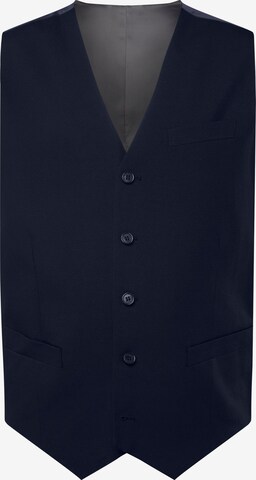 Men Plus Vest in Blue: front