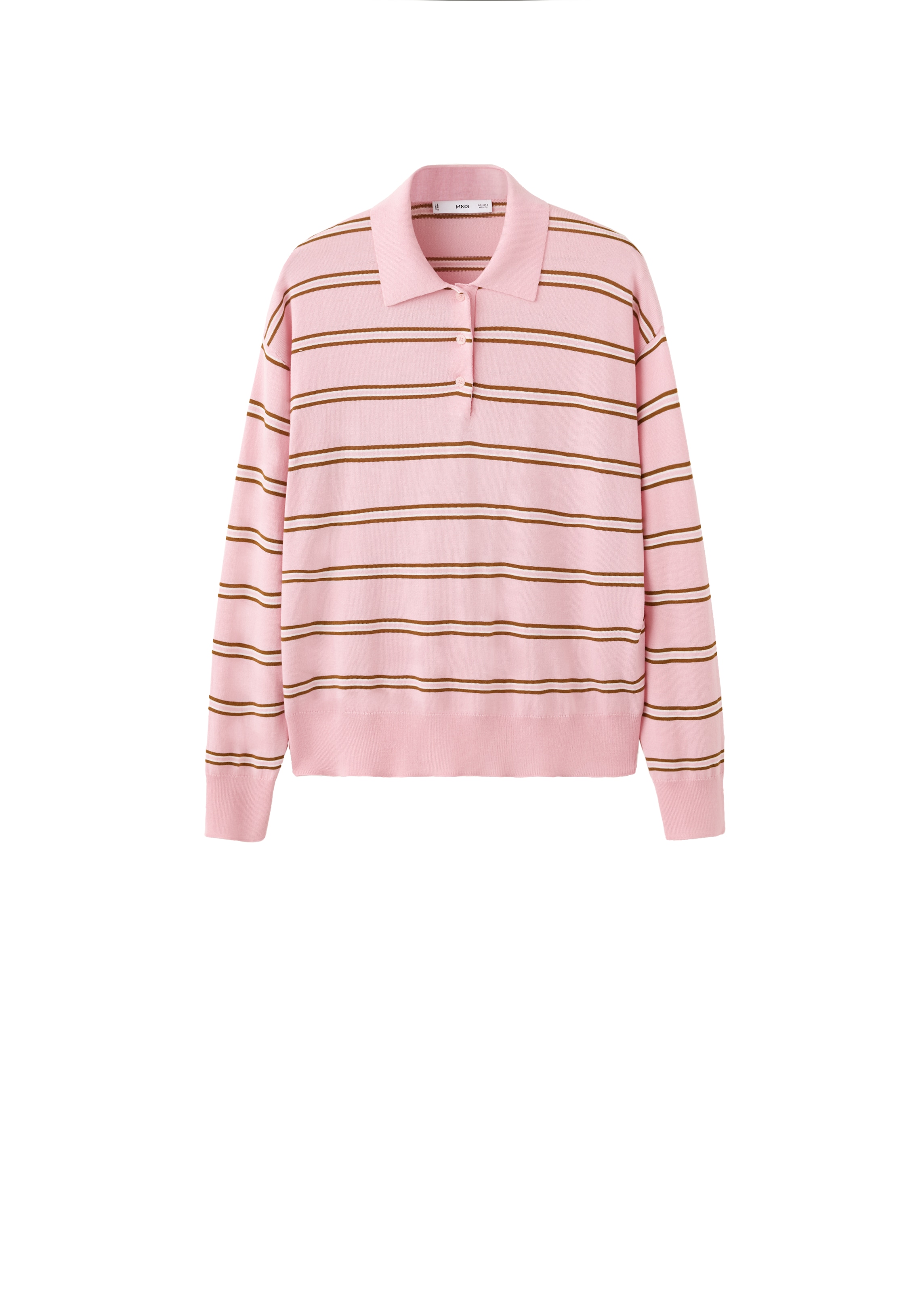 Pullover 'RIRIPOL' di MANGO in rosa: frontale