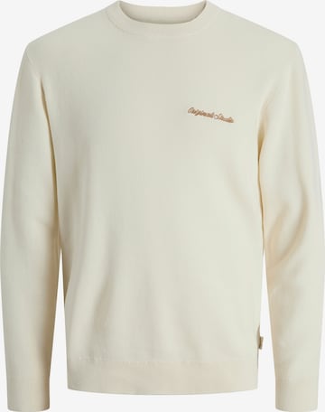 JACK & JONES Pullover 'JORNORREBRO' i beige: forside
