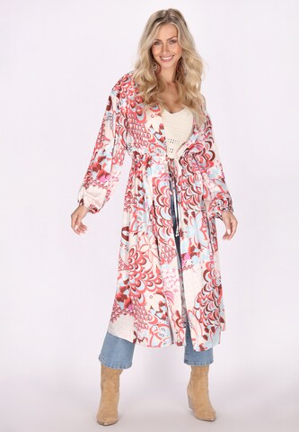 IZIA Kimono | roza barva: sprednja stran