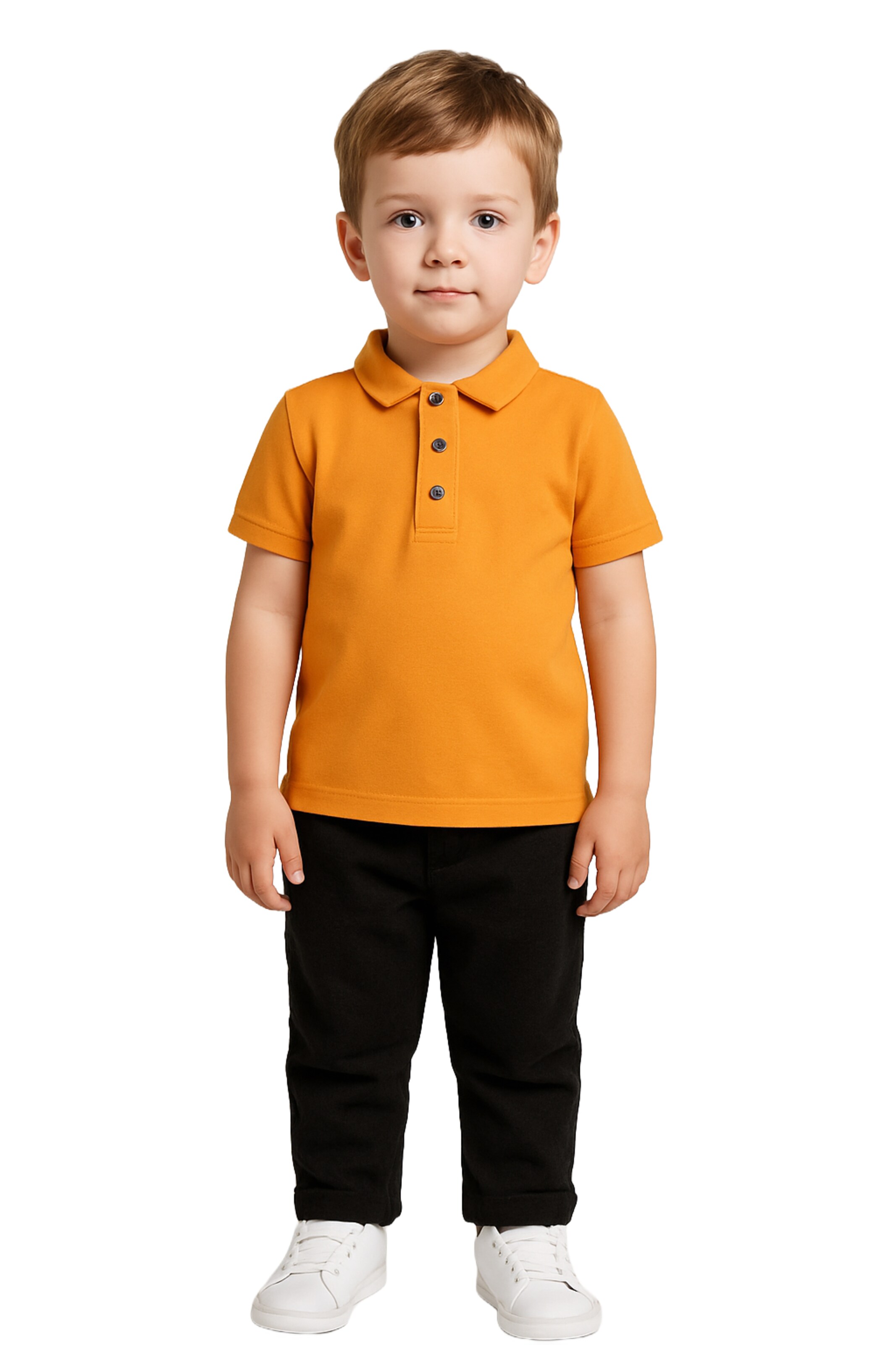 Panço Shirt in Orange: front