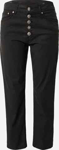 Dondup Regular Pants in Black: front