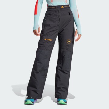 ADIDAS BY STELLA MCCARTNEY Regular Outdoorbroek 'TrueNature' in Zwart: voorkant