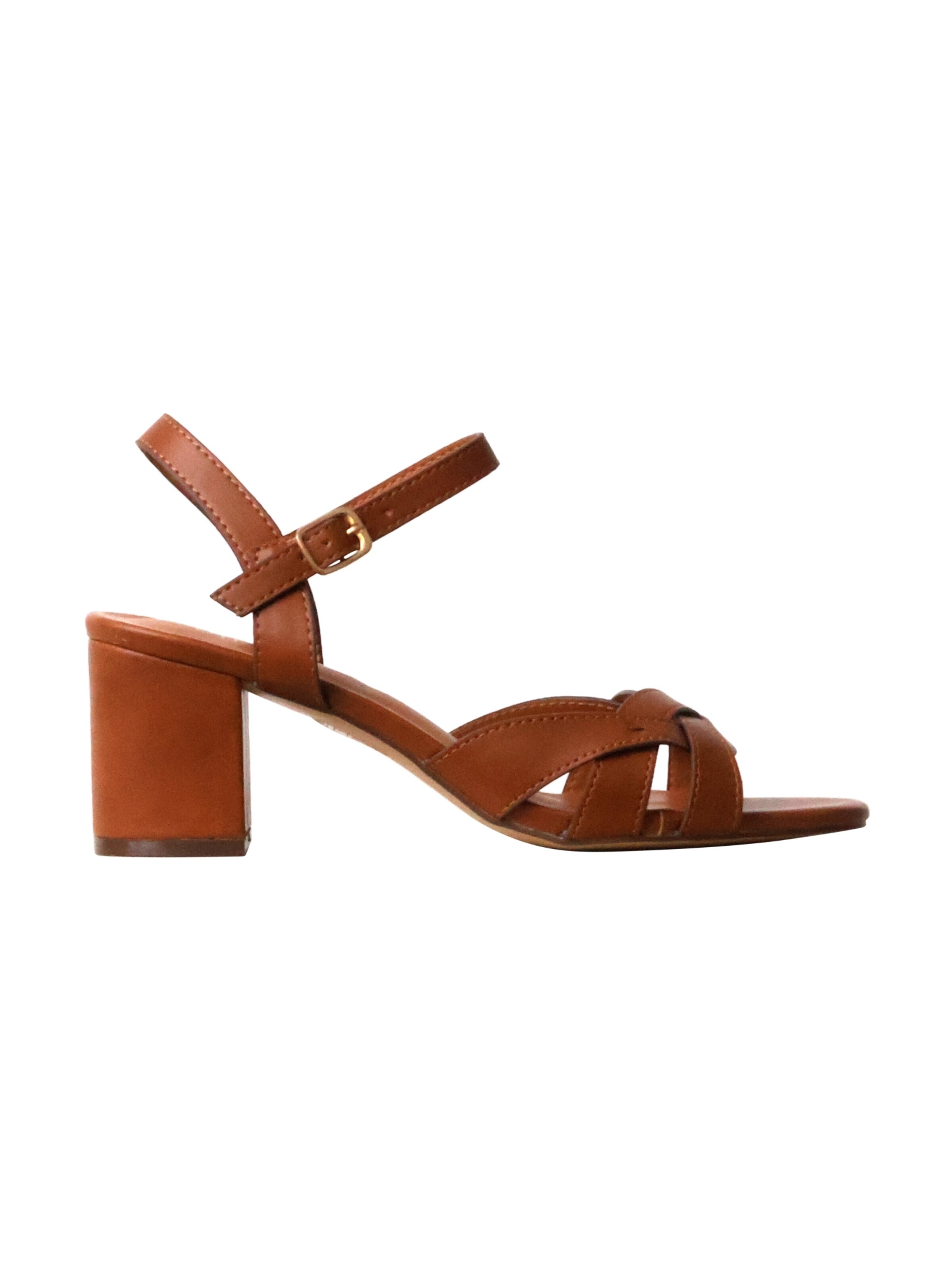 Sandalo 'Supermodische Sandalen mit Absatz' di POTI PATI in marrone
