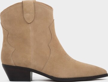 Estro Ankle Boots '1079-1' in Beige: Vorderseite